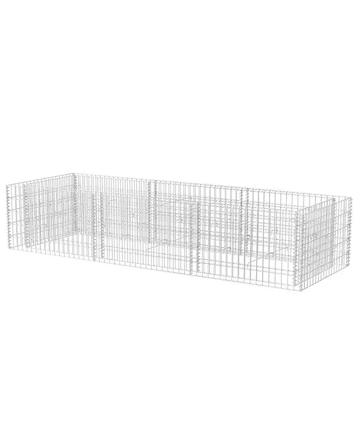 vidaXL Gabion Raised Bed Steel 106.3