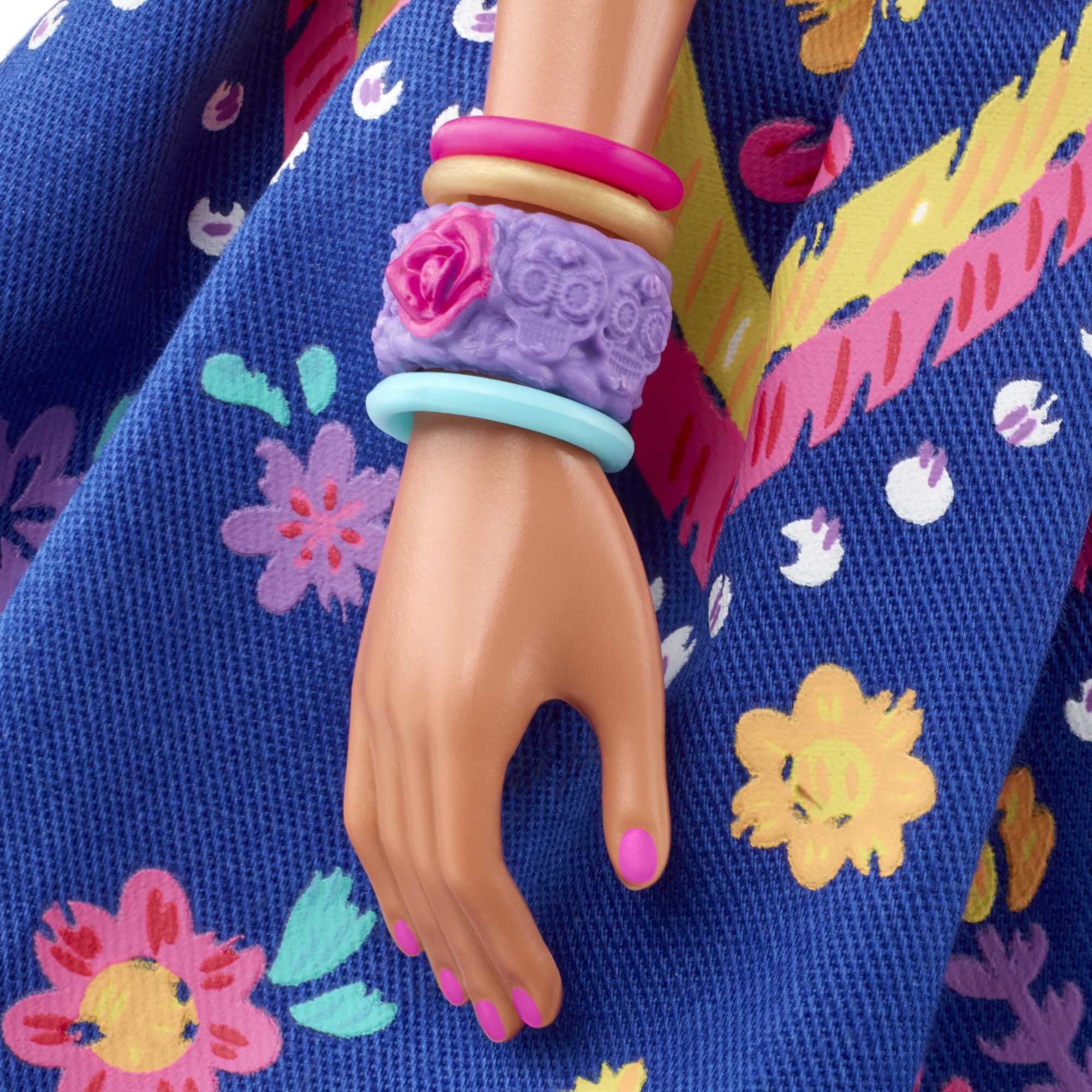 Barbie Signature 2022 Dia De Muertos Collectible Doll with Ruffled Dress and Flower Crown