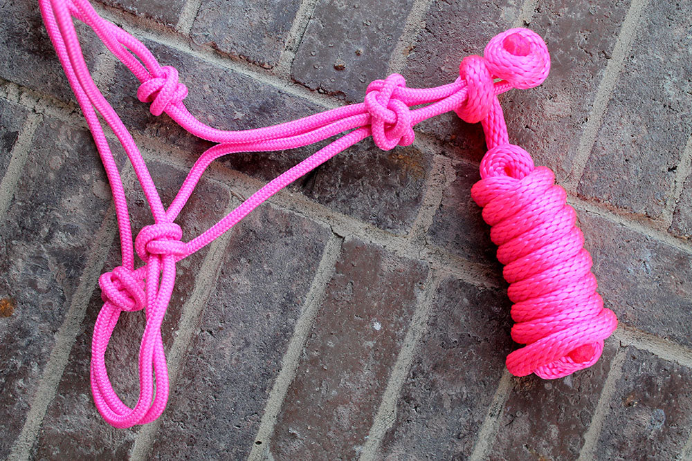 Horse Nylon HALTER Lead Rope Bling Tack Noseband  60664