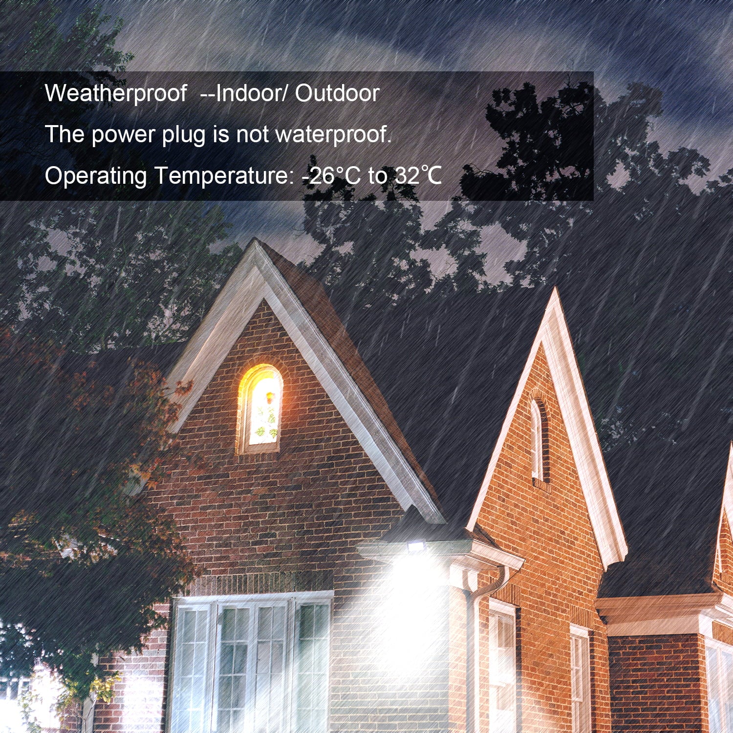 LED Flood Lights RGB Color Changing 20W Equivalent Outdoor with Remote， DIY Strobe Mode， Timing， 4000 Lumens， Waterproof