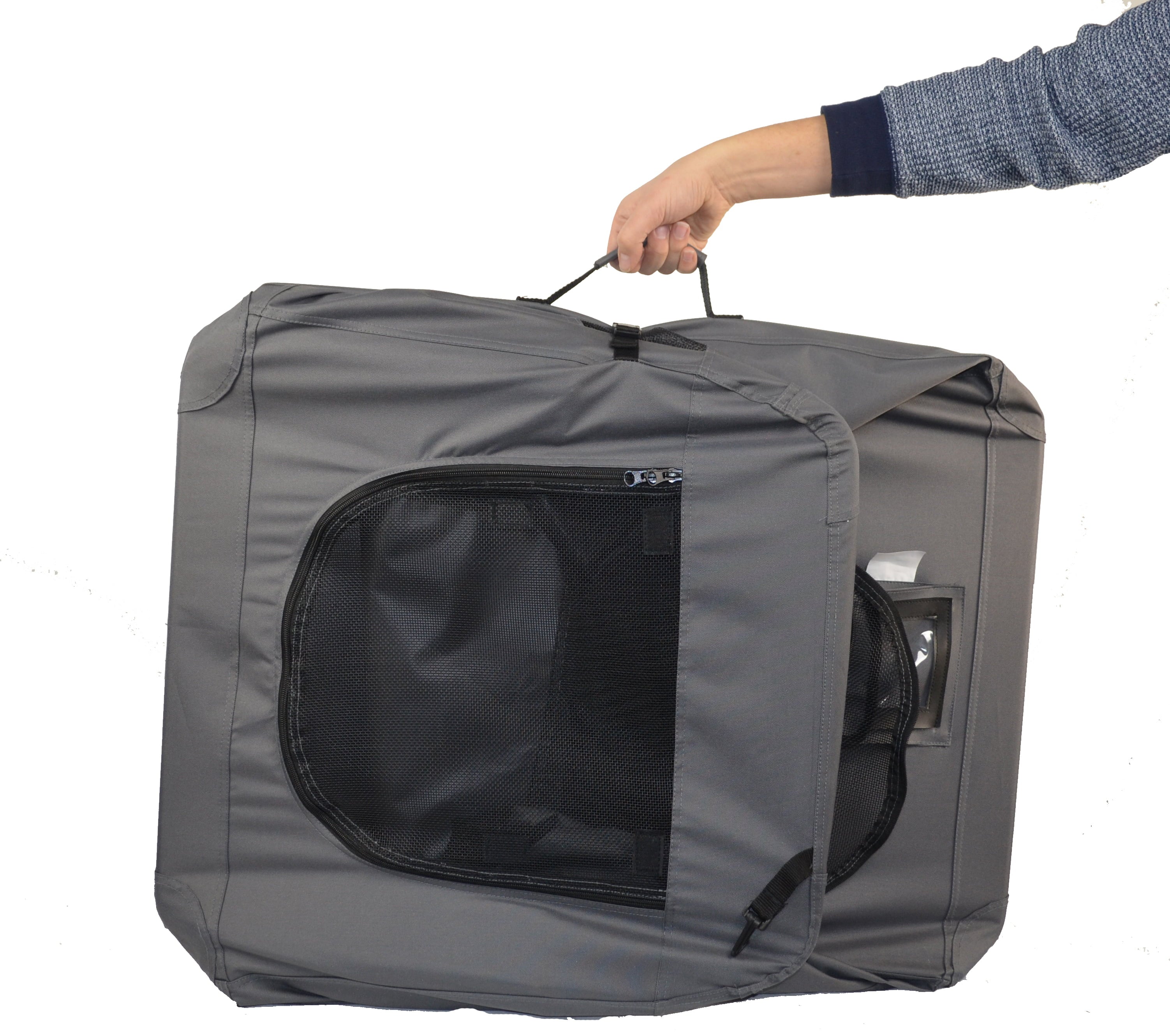 PortablePET Soft Dog Crate， Medium， Portable