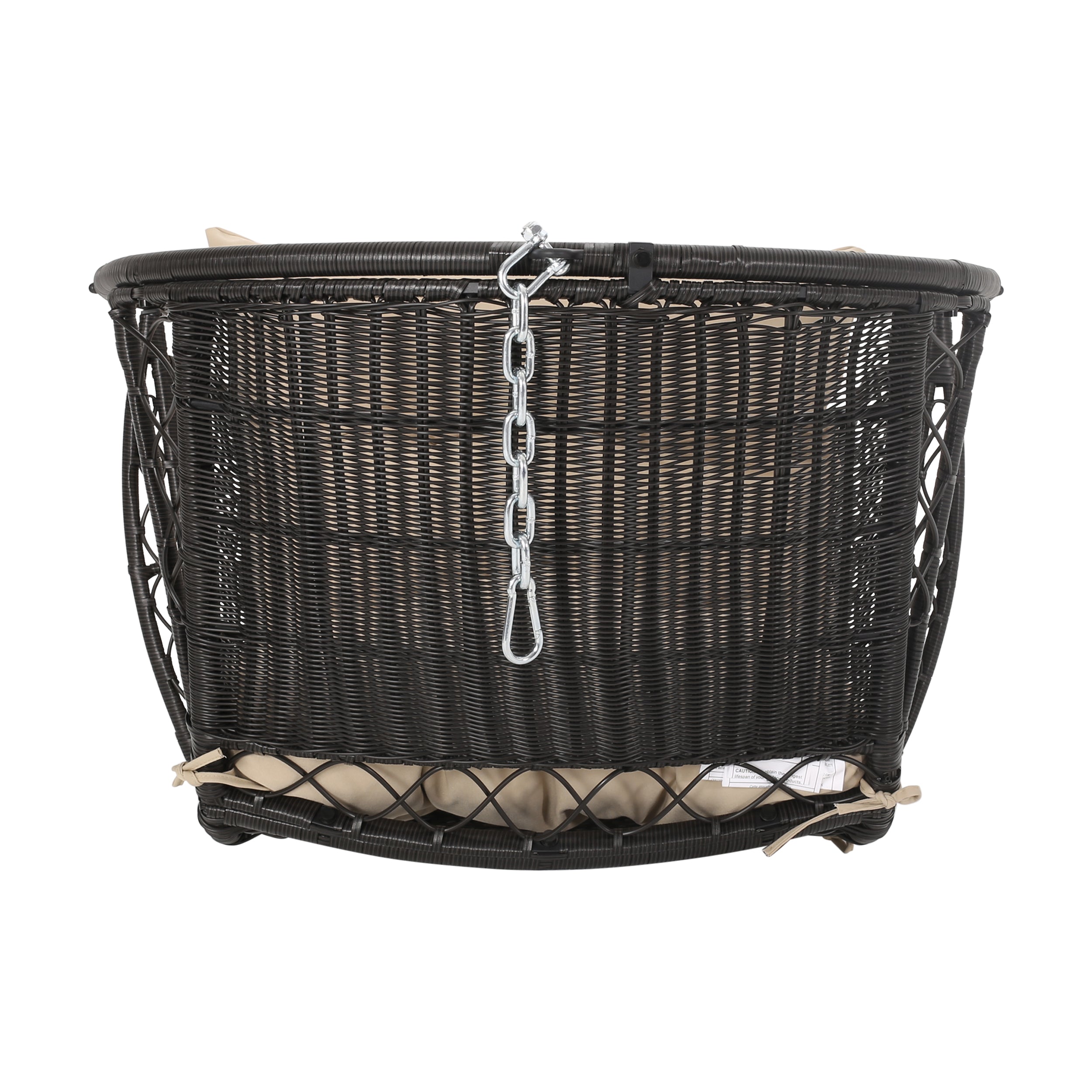 Aydan Outdoor/Indoor Wicker Basket Hanging Chair (NO STAND)