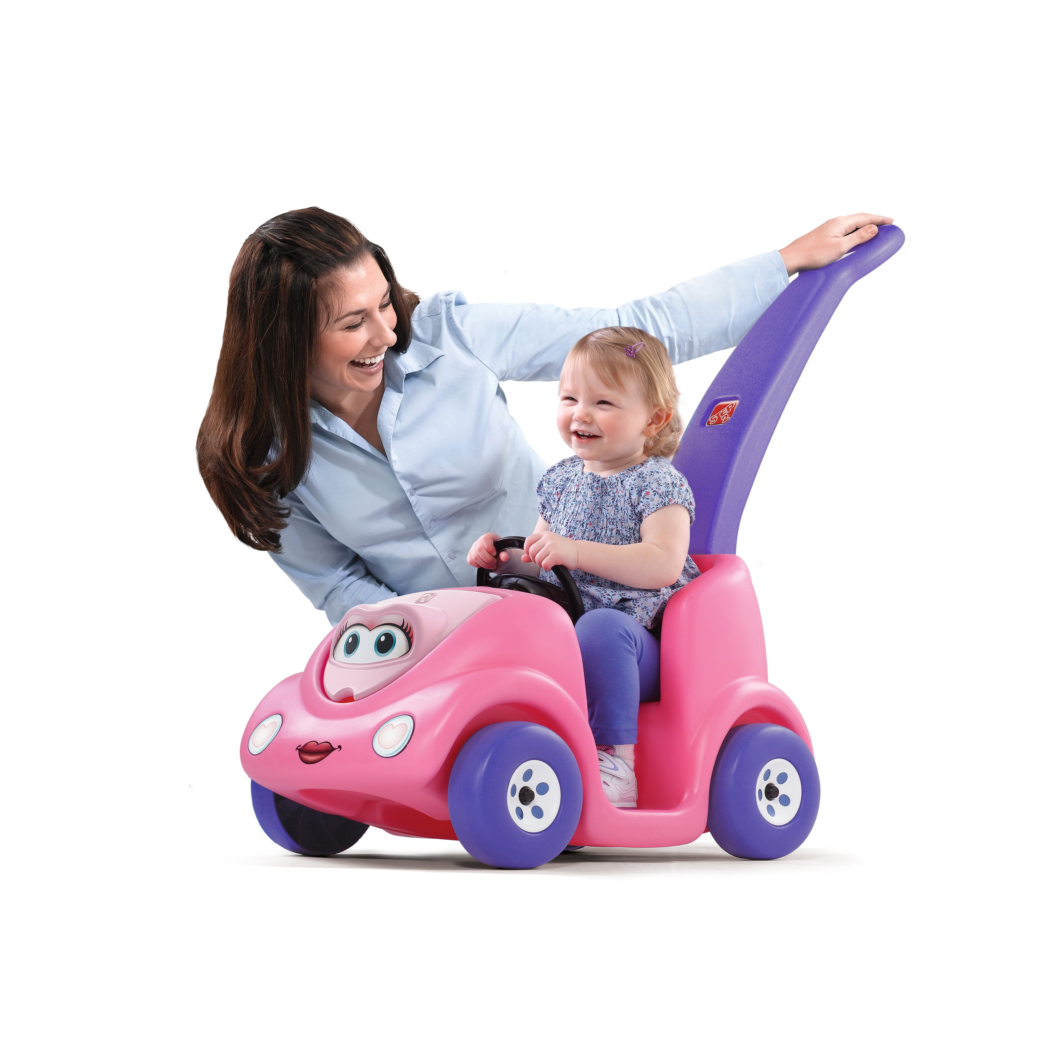 Step2 Push Around Buggy 10th Anniversary Edition Kids Ride On Toy Push Car， Pink