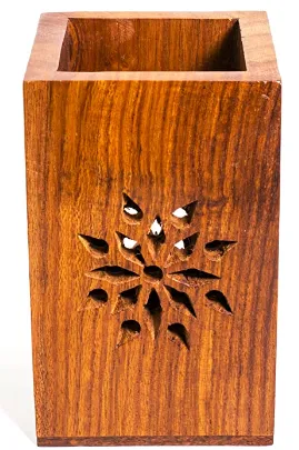 Wooden Pencil Holder - Pencil Cup