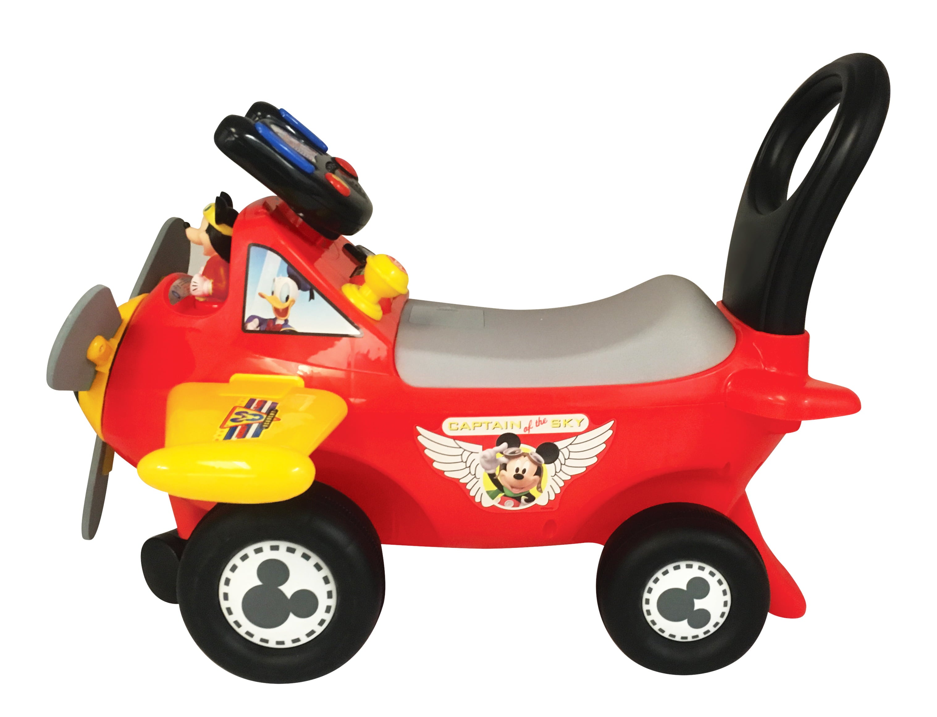 Kiddieland Disney Mickey Mouse Clubhouse Plane Light and Sound Activity Ride-On