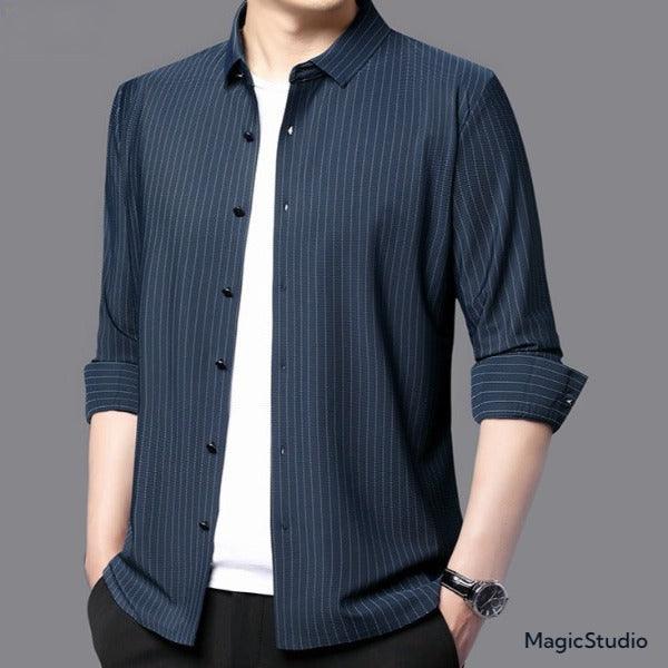 Camisa Social Prestige™ / O Toque Mais Refinado e Elegante do Guarda-Roupa!