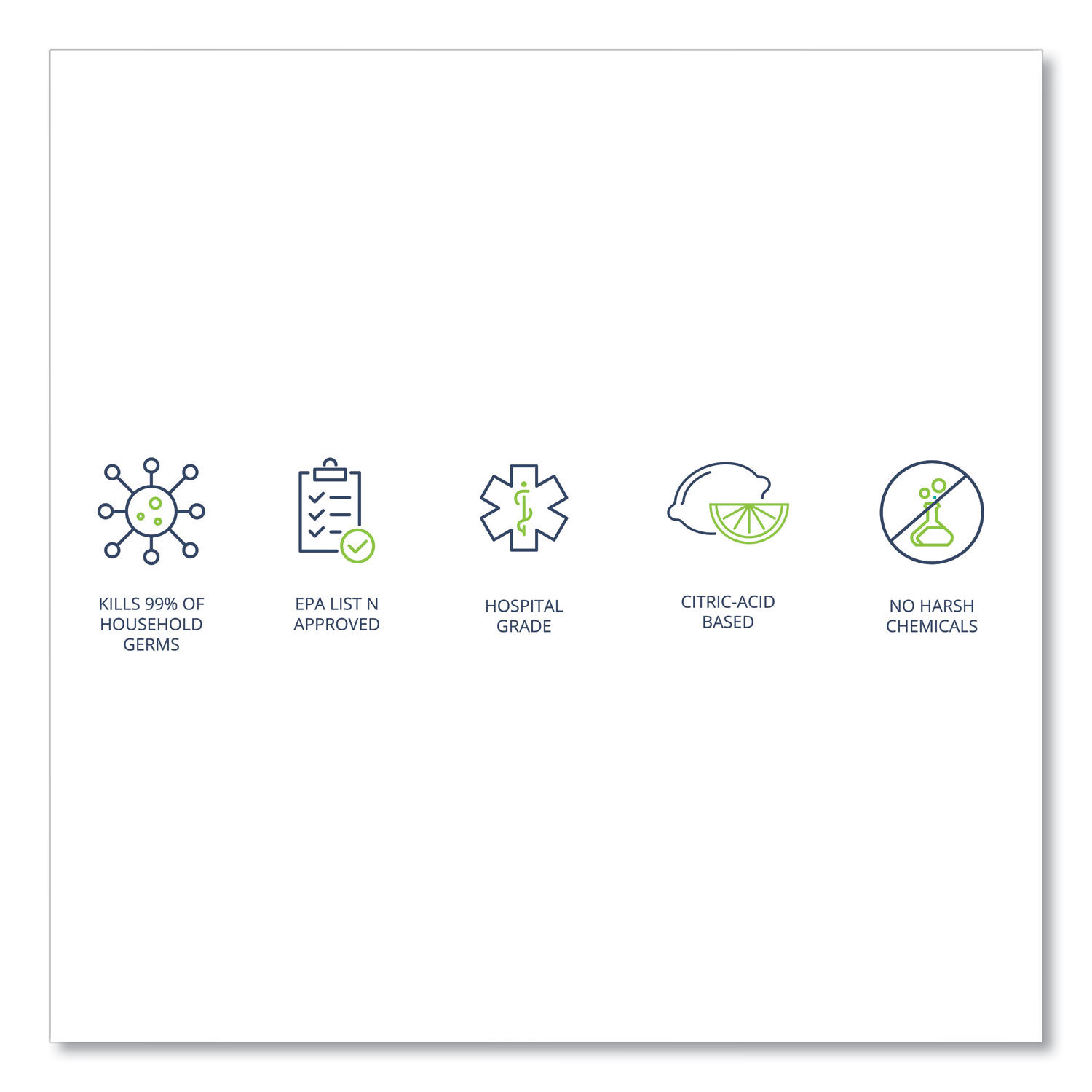 CleanCide Disinfecting Wipes by Wexford Labs WXF3130C160CT