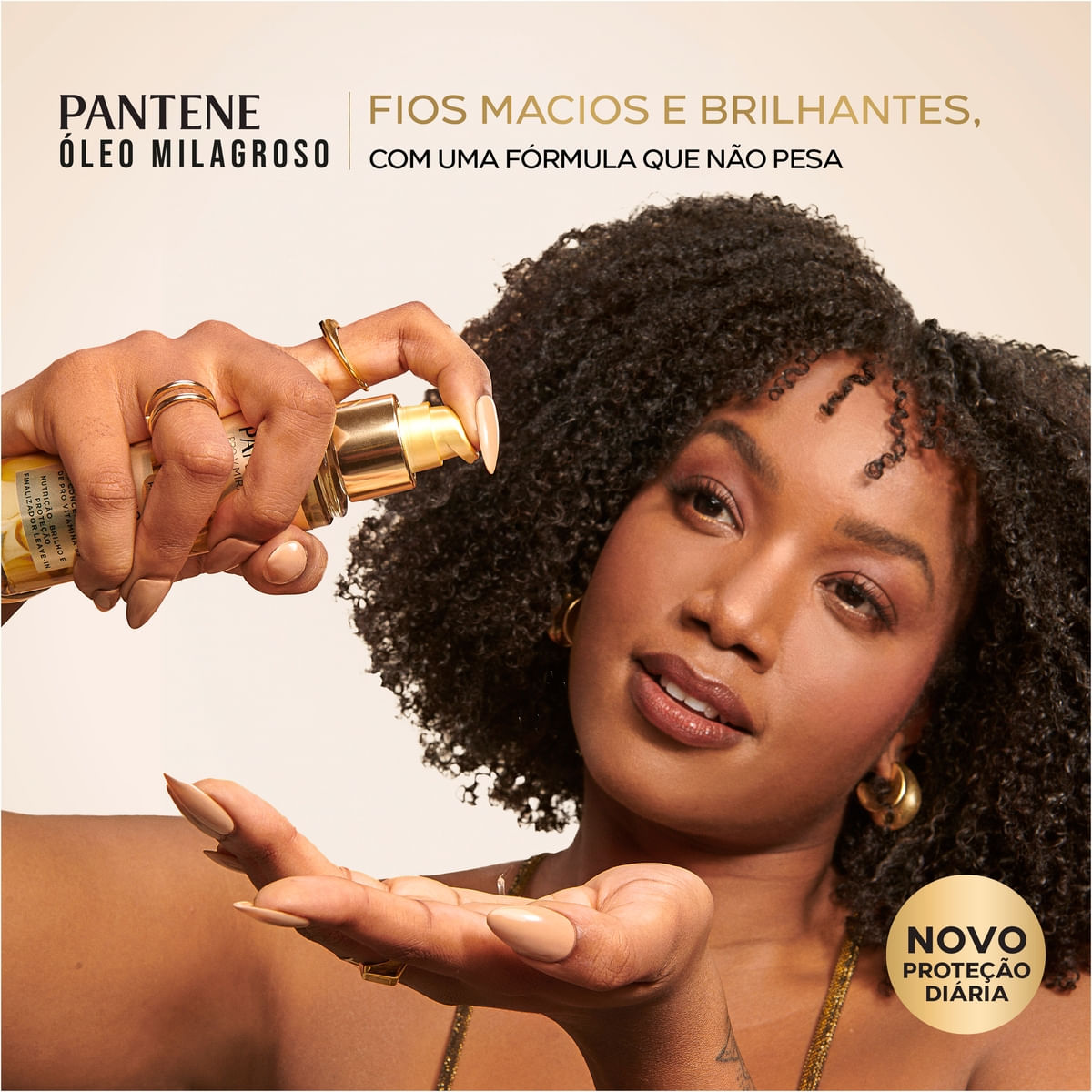 Oleo Capilar Milagroso Pantene Pro-V Miracles Queratina 95ml