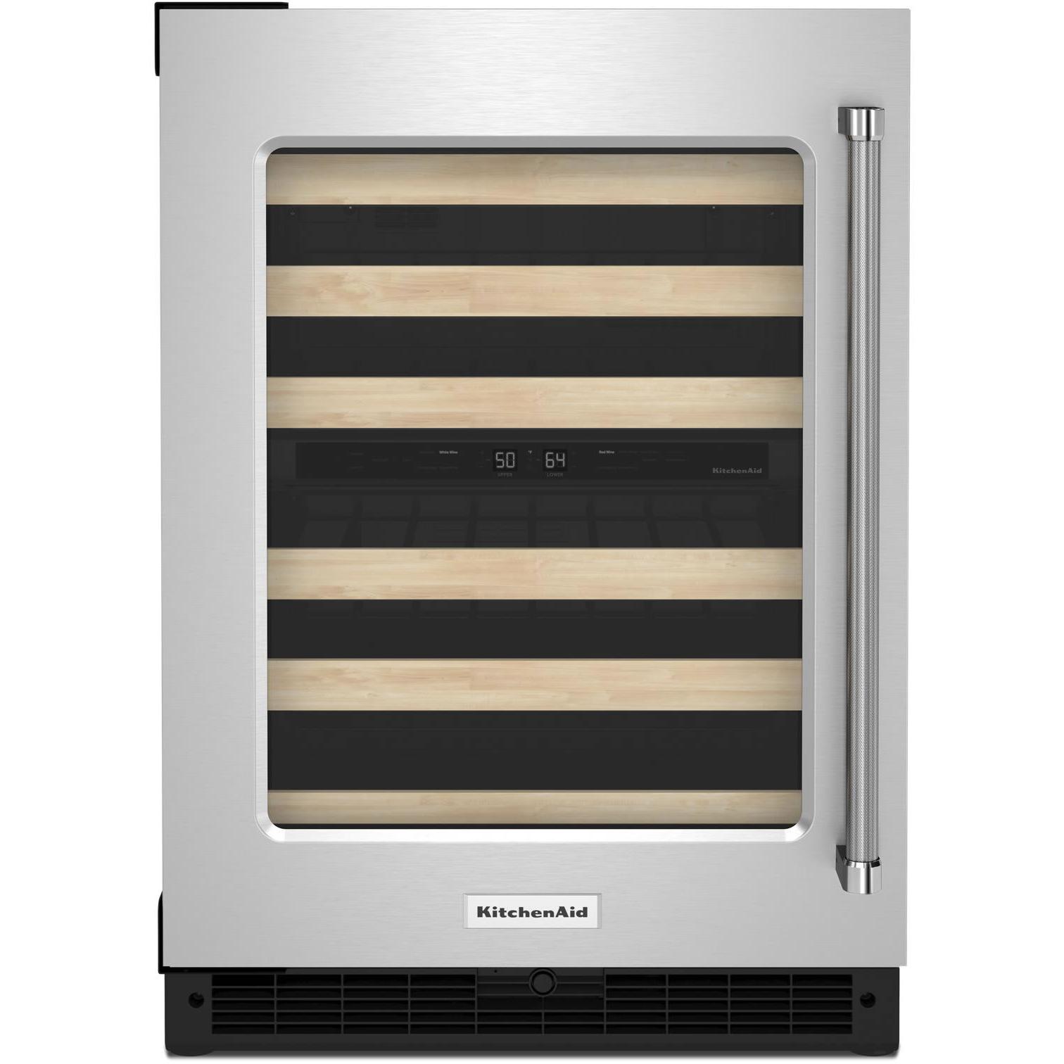 KitchenAid 46-Bottle Wine Cellar KUWL214KSB