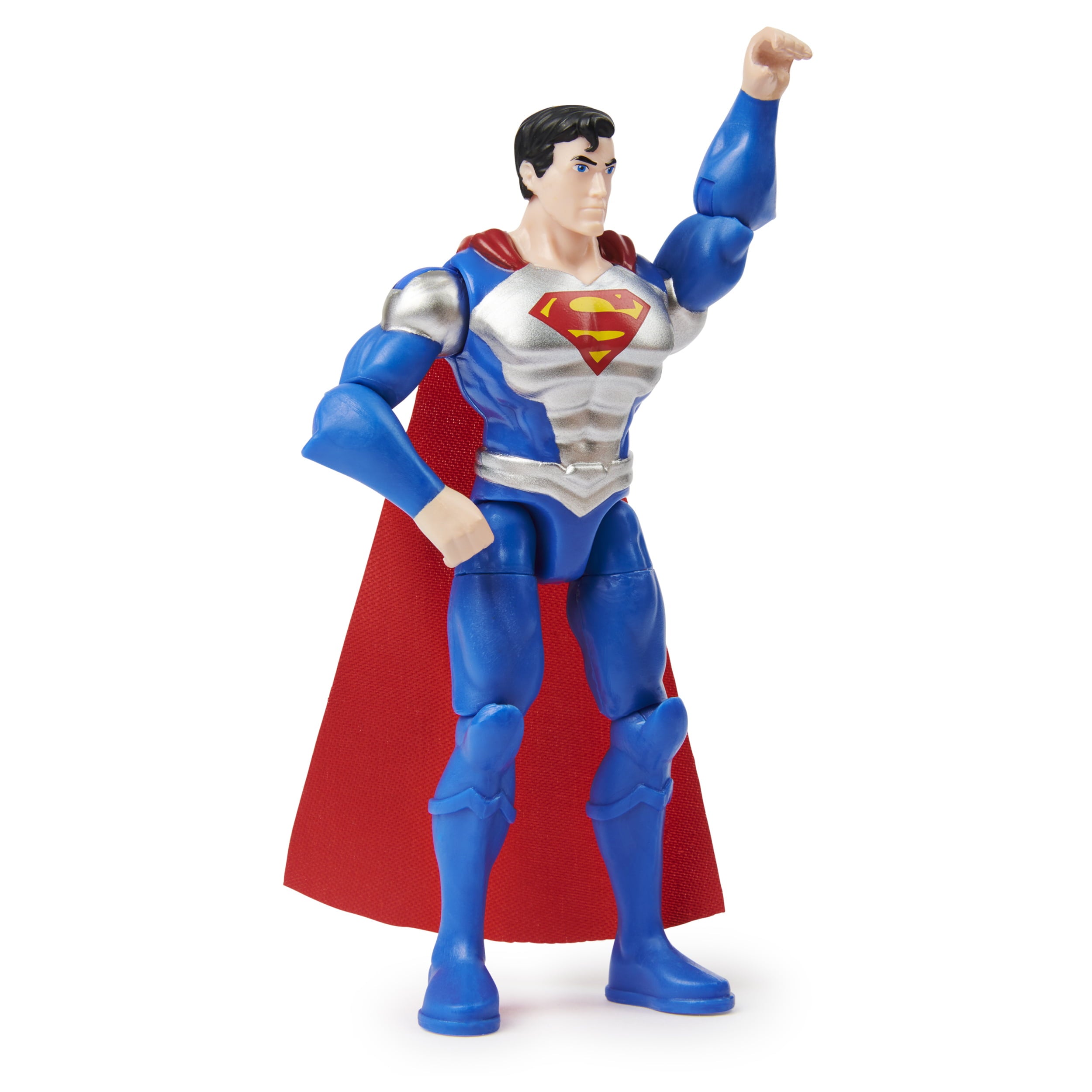 DC Comics 4-inch SUPERMAN Action Figure with 3 Mystery Accessories， Adventure 3