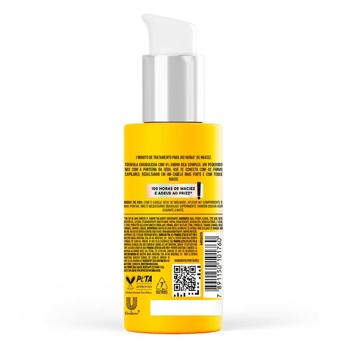 Leave-In Serum Tratamento Seda Toque de Seda 100ml Pump