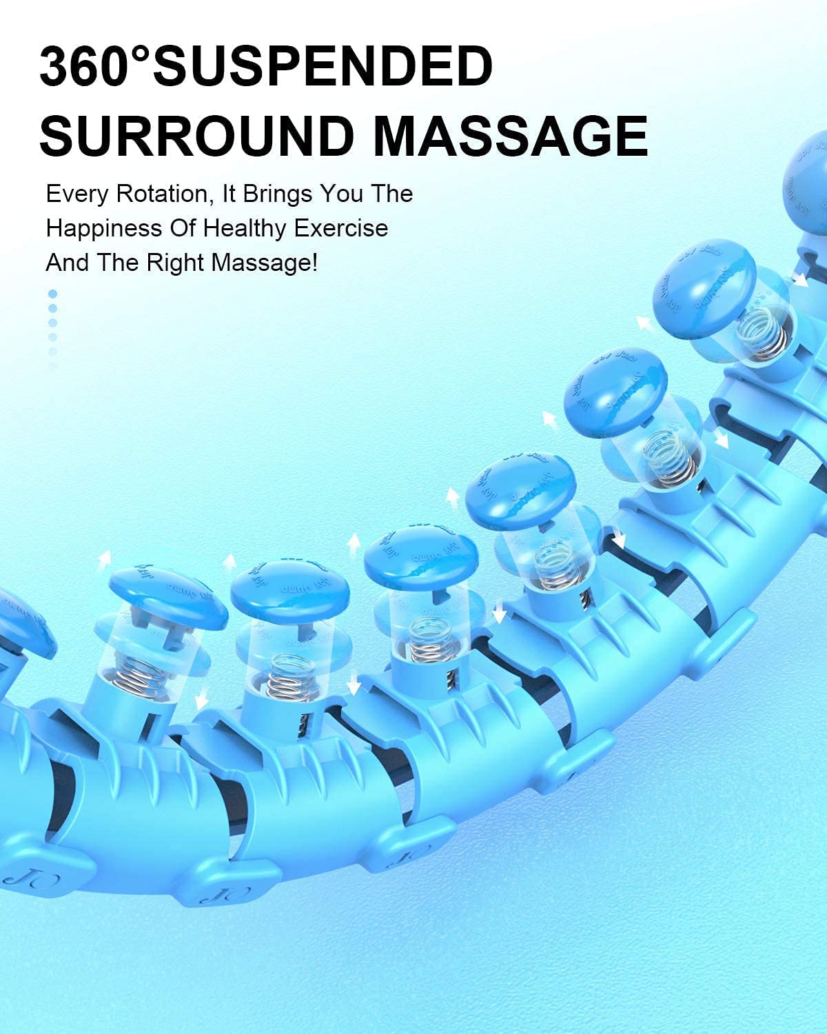 Ravel Smart Weighted Hula Hoops (Blue)