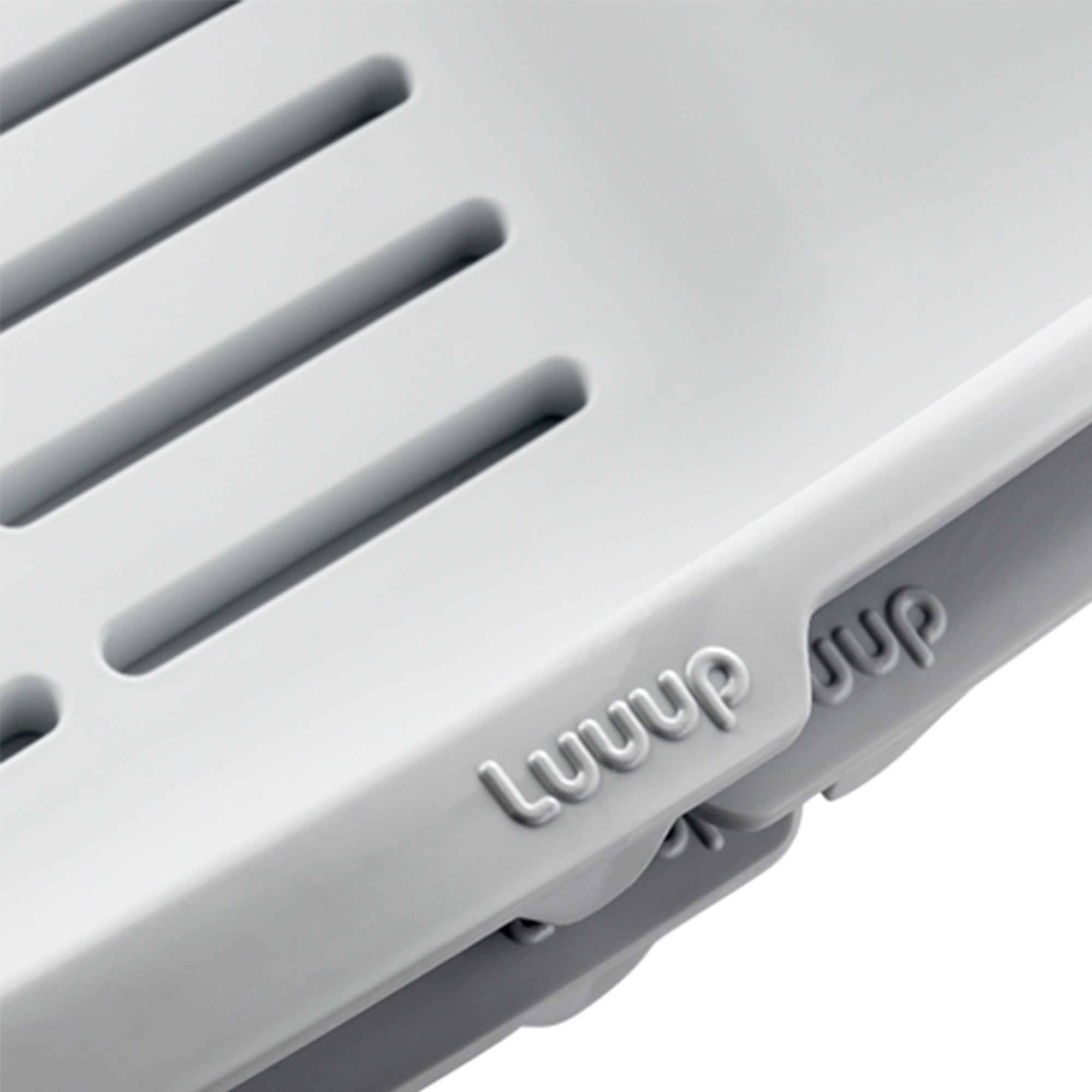 Luuup Litter Box - 3 Sifting Tray Cat Litter Box- Easy to Clean with Non-Stick Coating - Stylish， High-Sided Design with Spill Guard (15.4