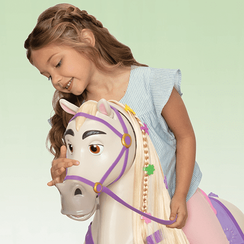 Disney Princess 32 inch Interactive Many Moods Maximus Horse (Unassembled/Closed Box)