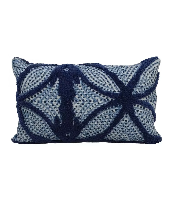 Vibhsa Chicos Home Hues of Blue Decorative Pillow， 14