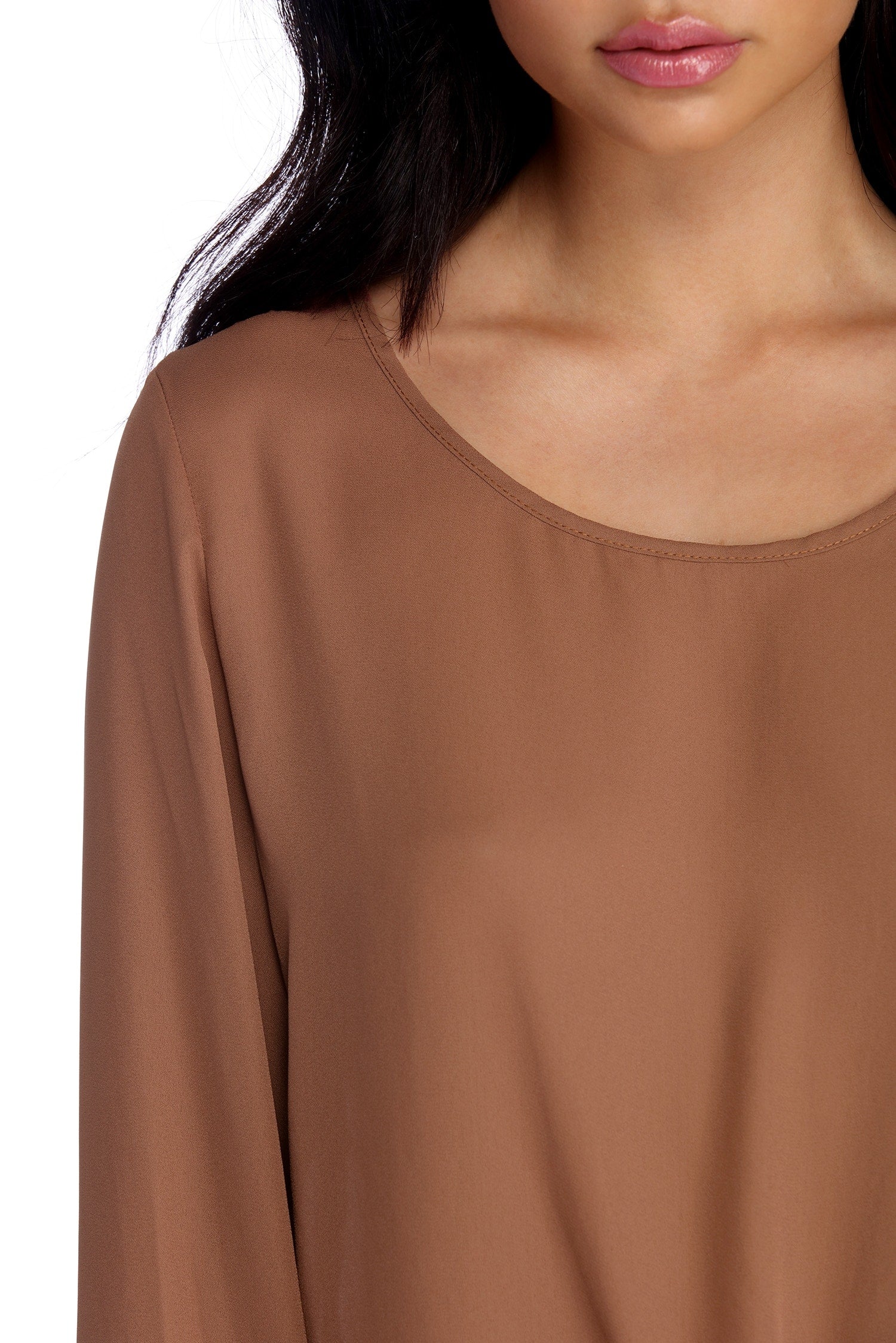 Flow With It Chiffon Top