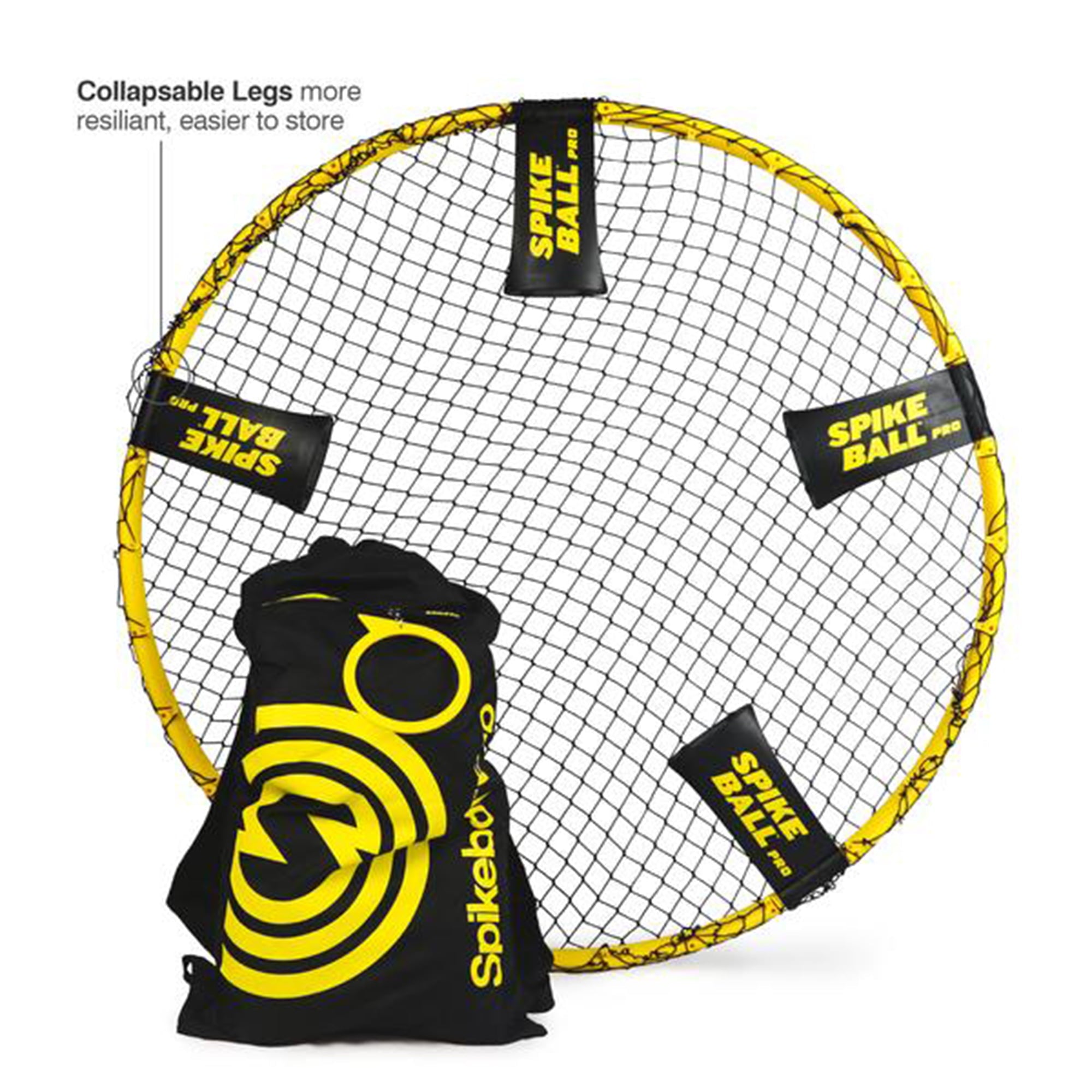 Spikeball Portable Tournament Pro Edition Kit w/ Playing Net and Balls