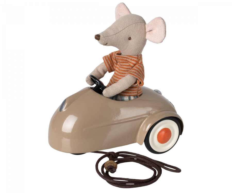 Mouse Car - Light Brown