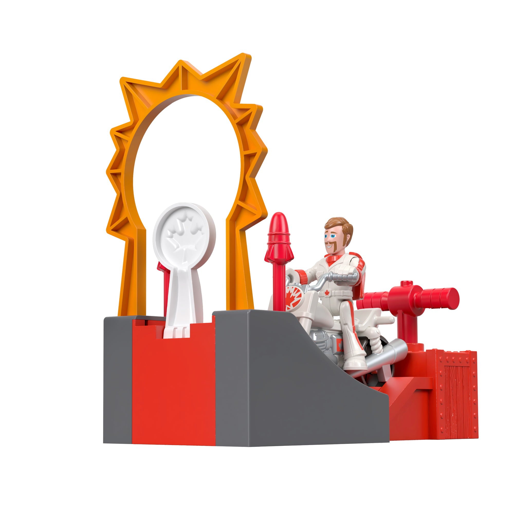 Disney/Pixar Toy Story 4 Duke Caboom Stunt Set By Imaginext