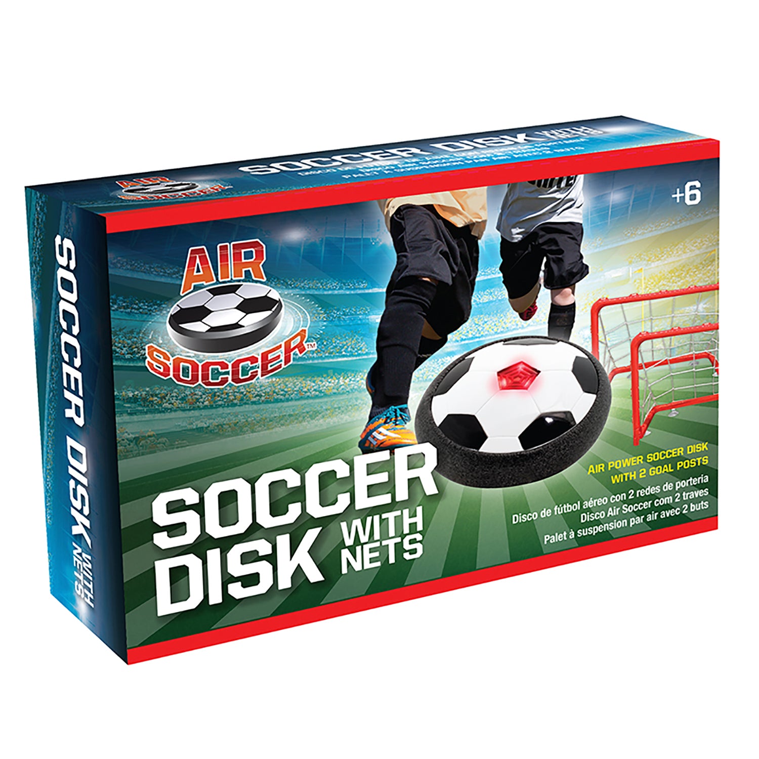 Maccabi Art - Air Soccer Hover Ball Disk With 2 Goal Post Nets Game