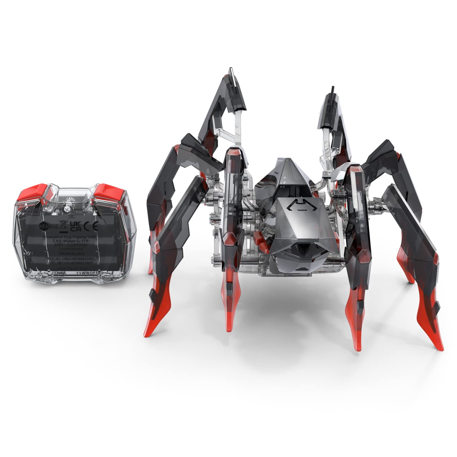 HEXBUG Black Widow， Robotic Toy Spider