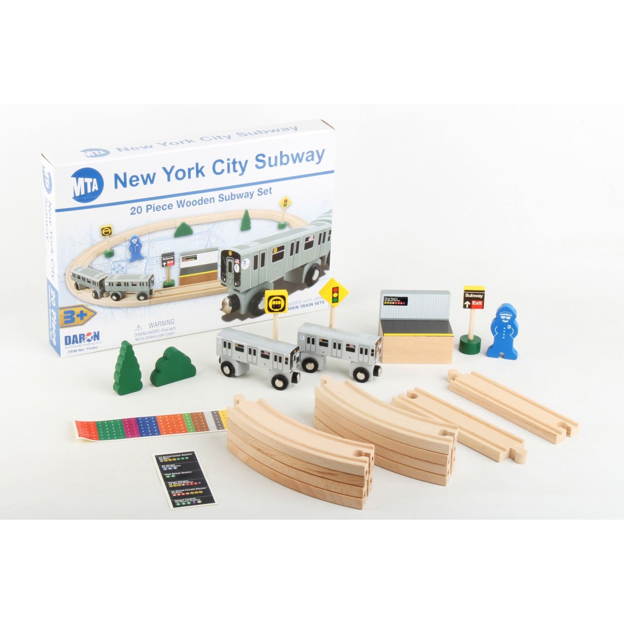 Metropolitan Transportation Authority TY060 Wooden Train Set