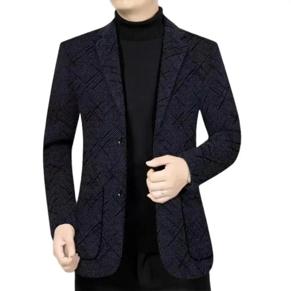 Blazer de Luxo Lancelot™ com Corte Ajustado / Elegância e Sofisticação Elevadas a um Novo Nível de Conforto e Estilo!