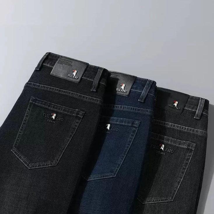 Calça Jeans Masculina TucanoGo™ com Acabamento Premium / O Jeans Oficial do Homem Moderno & Elegante!