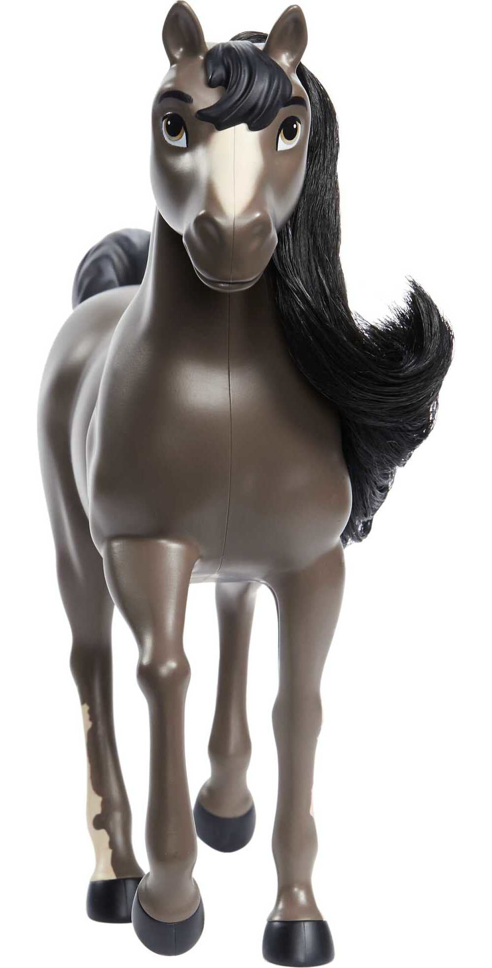 Spirit Untamed Mustang Mare (Approx. 8-in), Moving Head, Long Black Mane, 3 & Up