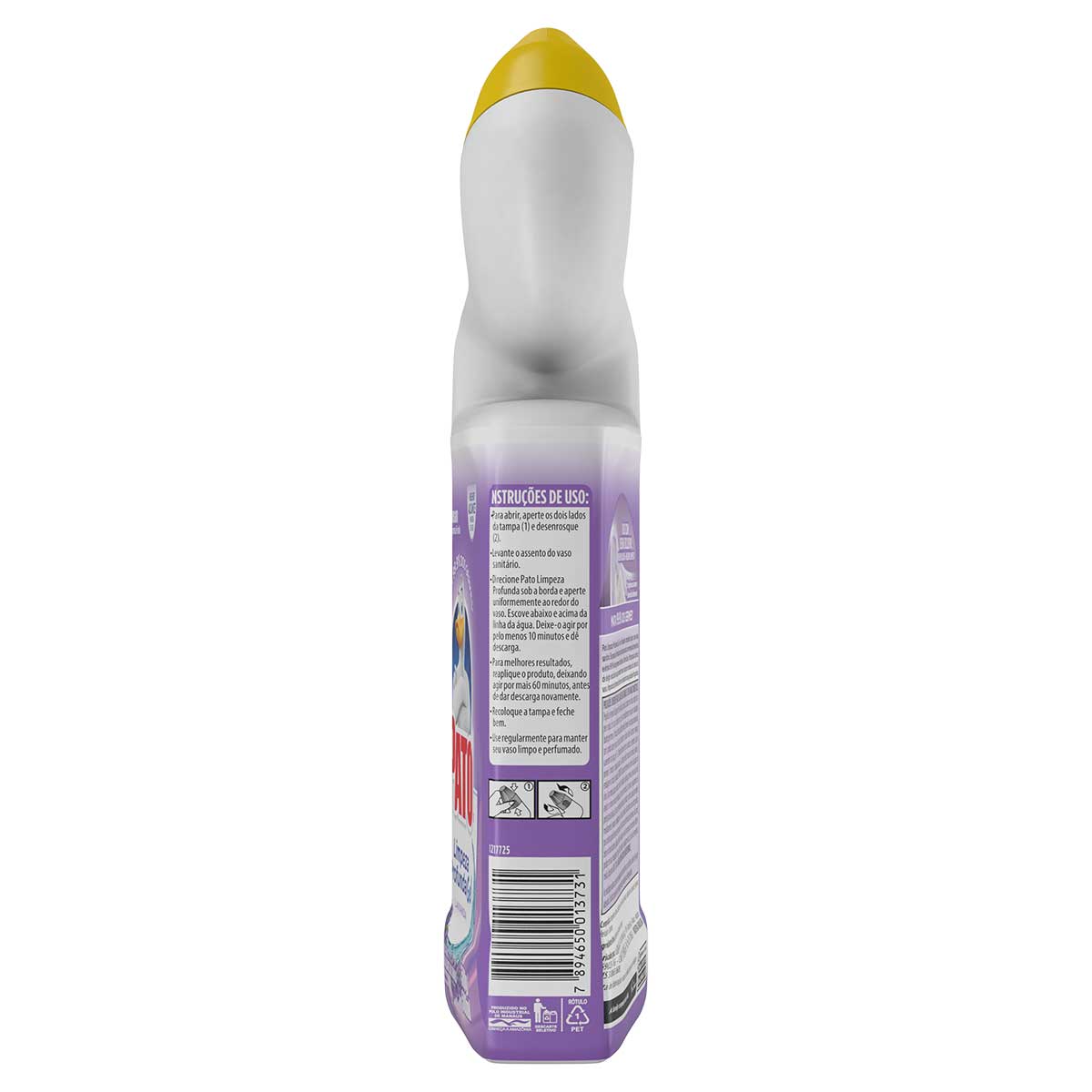 Desinfetante Gel Uso Geral Lavanda Pato Limpeza Profunda 500ml