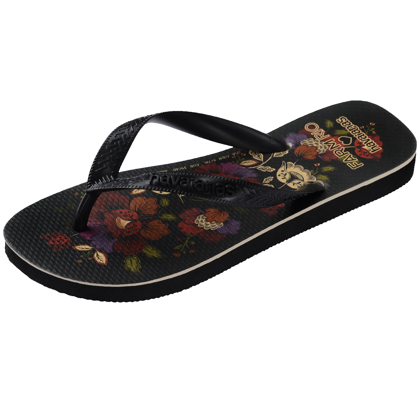 Chinelo Havaianas Farm Flor de Fita