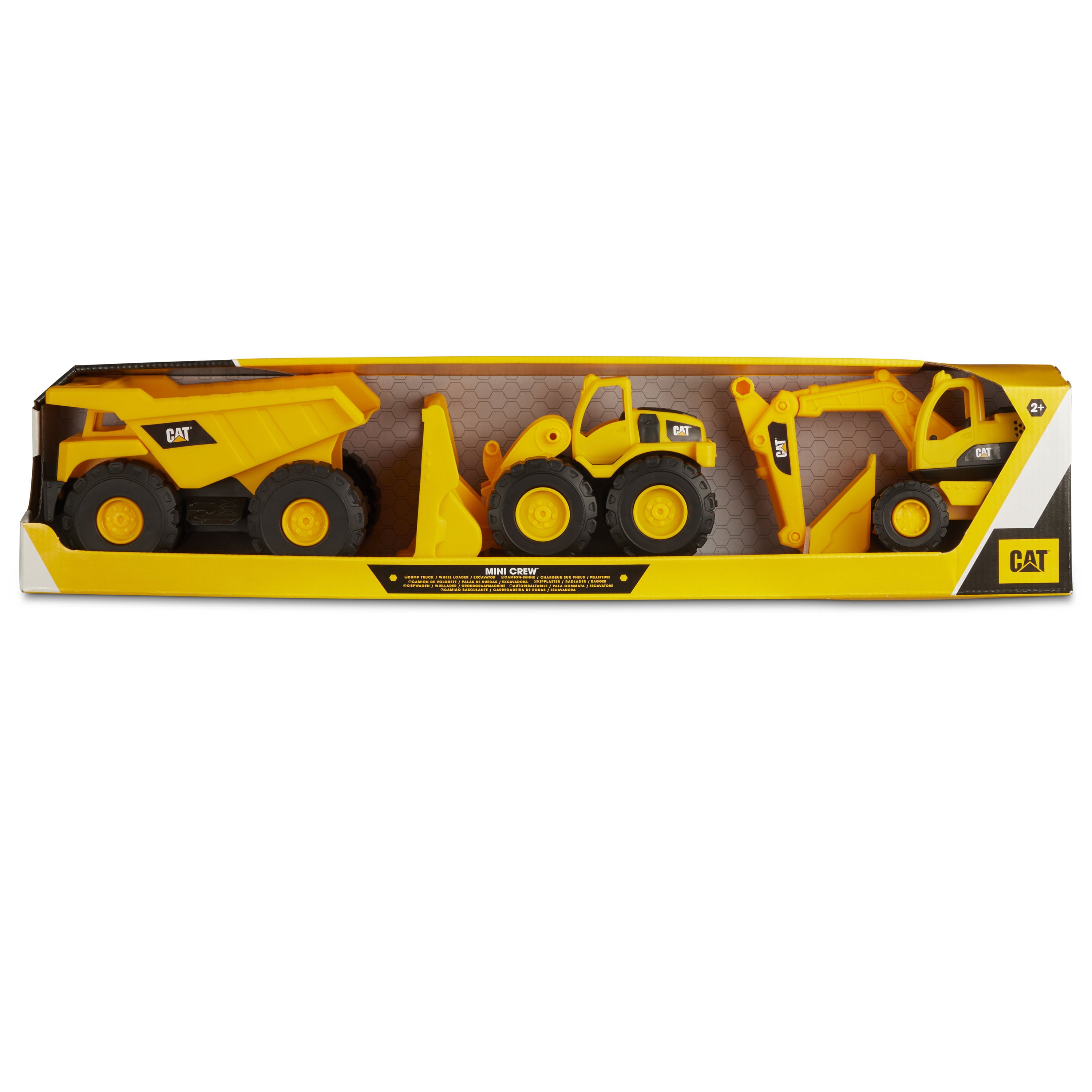 Caterpillar Mini Crew 3 Pack Construction Toys