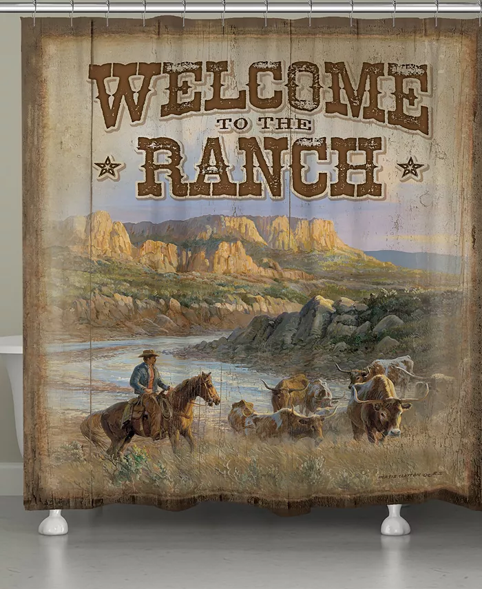 Laural Home Canyon Ranch Shower Curtain