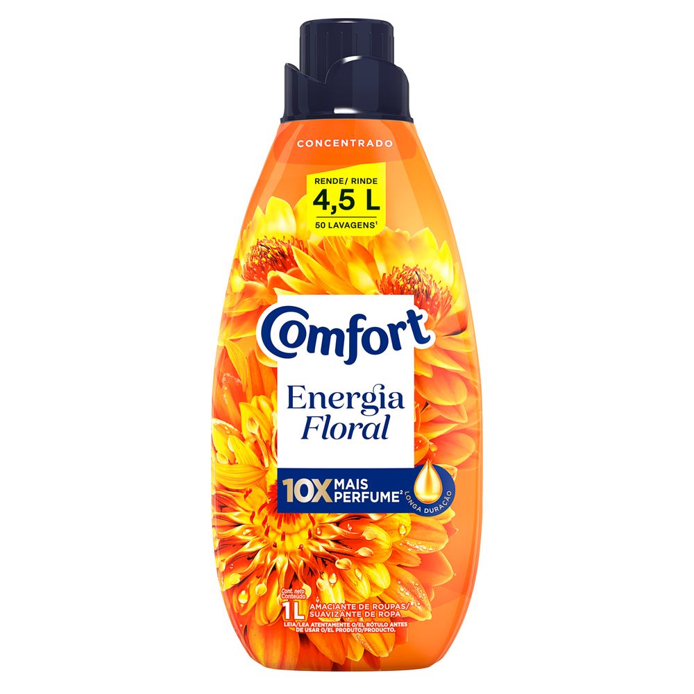 Amaciante Concentrado Comfort Energia Floral 1 L