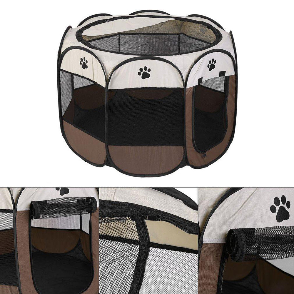 Large Medium Sizes Puppy Friendly Safety Soft Zone Kennel Fence Cage