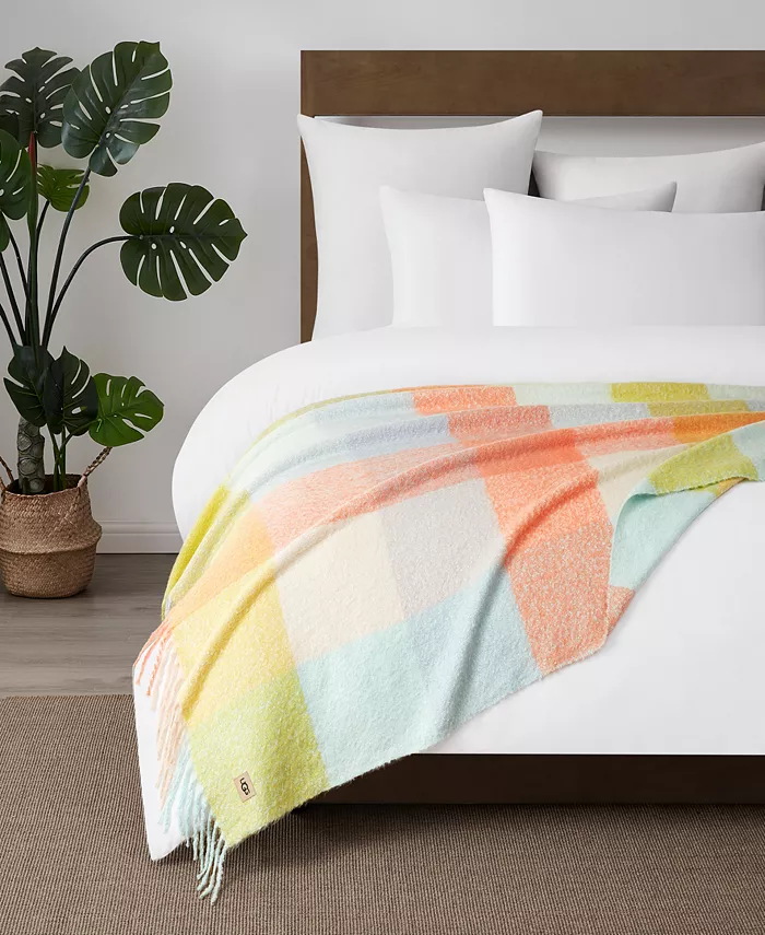 UGGandreg Brook Plaid Throw， 70