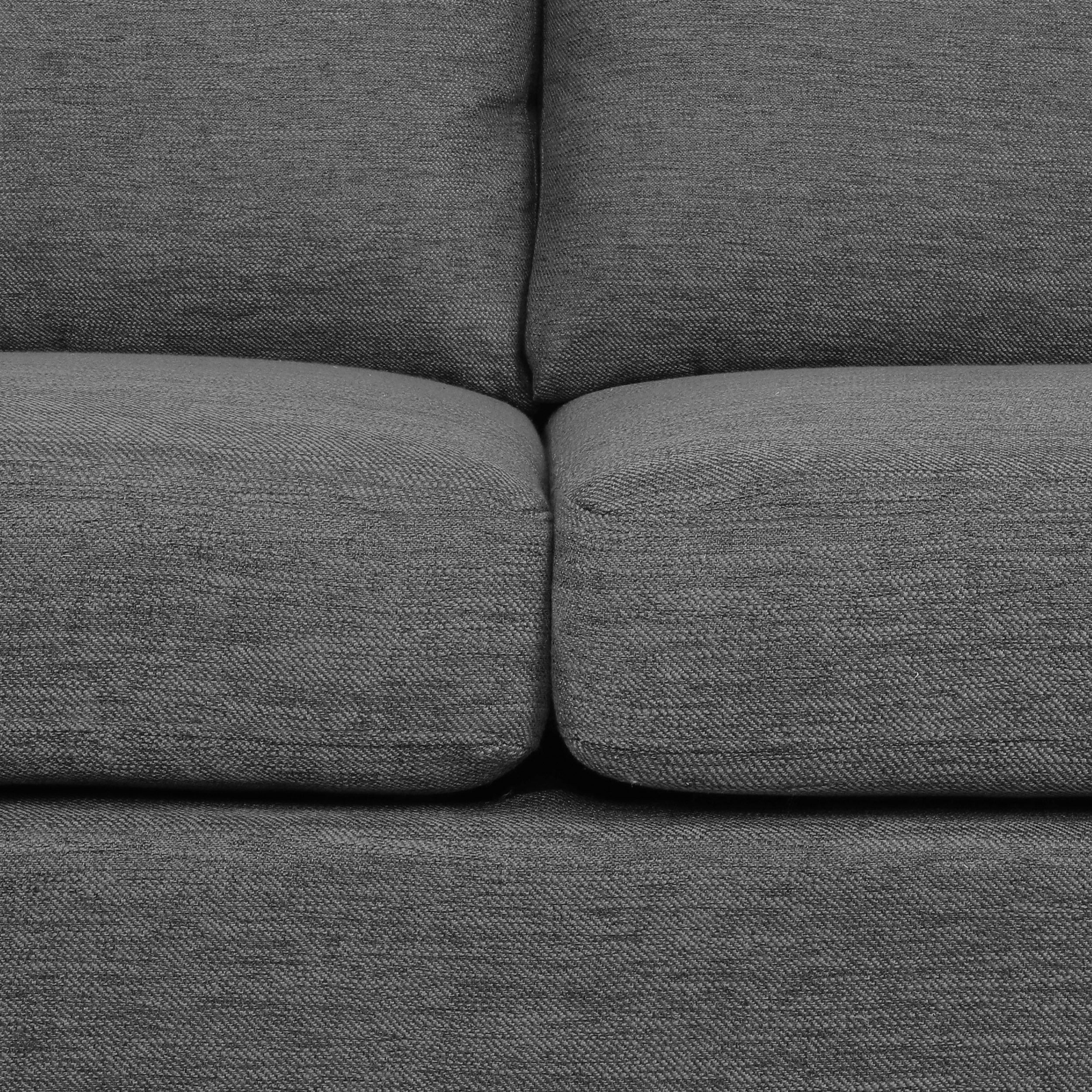 Eliphaz Contemporary Fabric 3 Seater Sofa