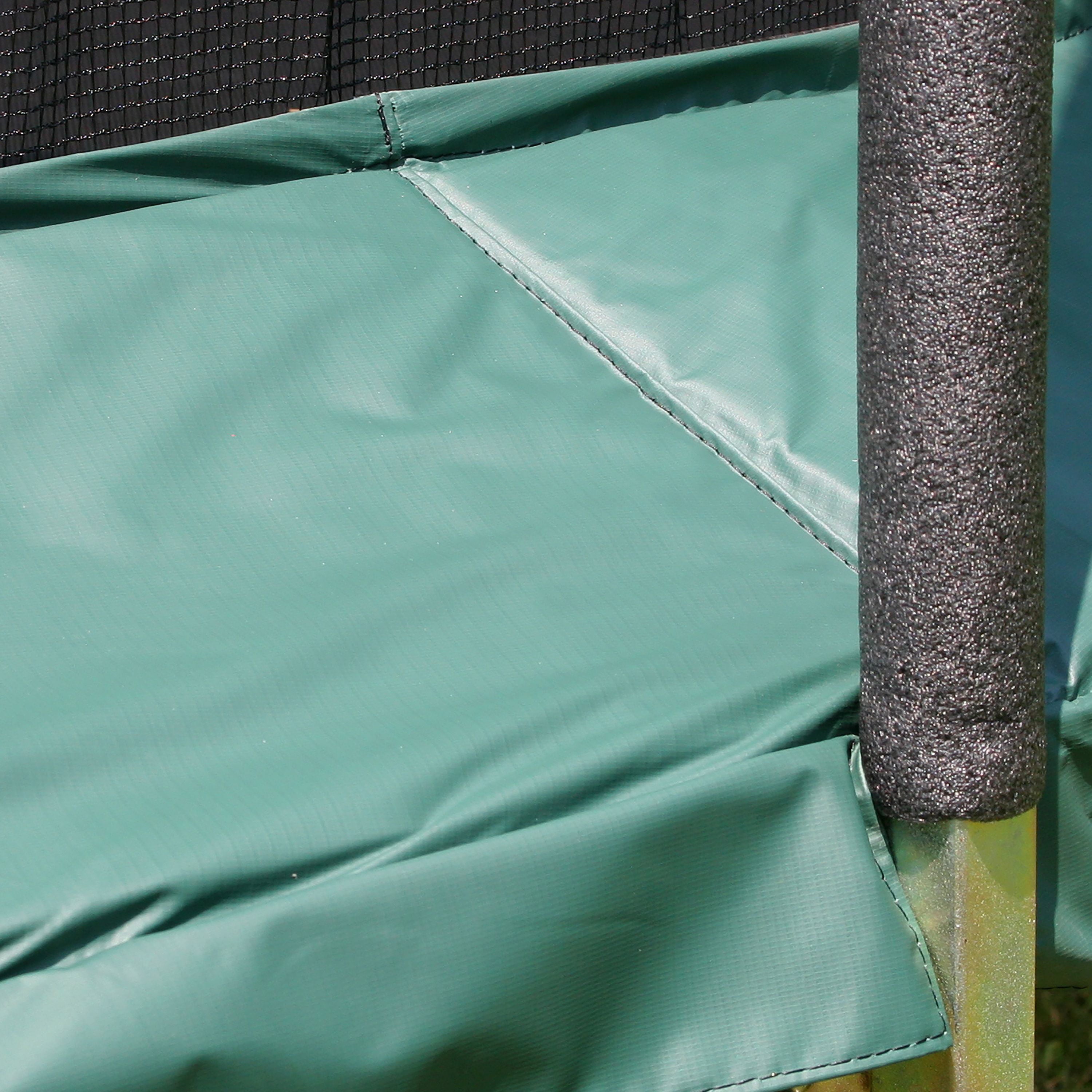 Skywalker Trampolines 15' Trampoline， with Enclosure， Green