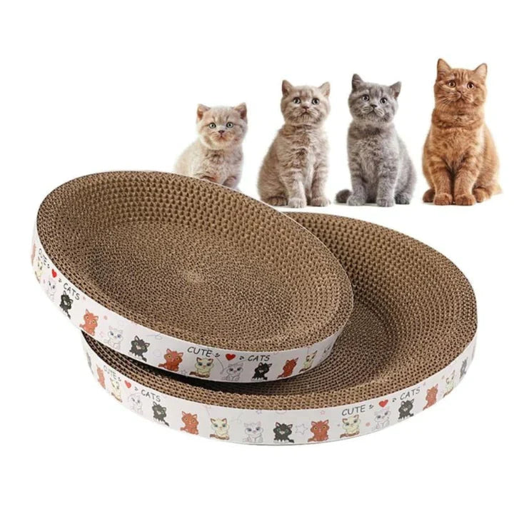 The Ultimate Relax & Scratch Haven for Cats | Cardboard Paradise