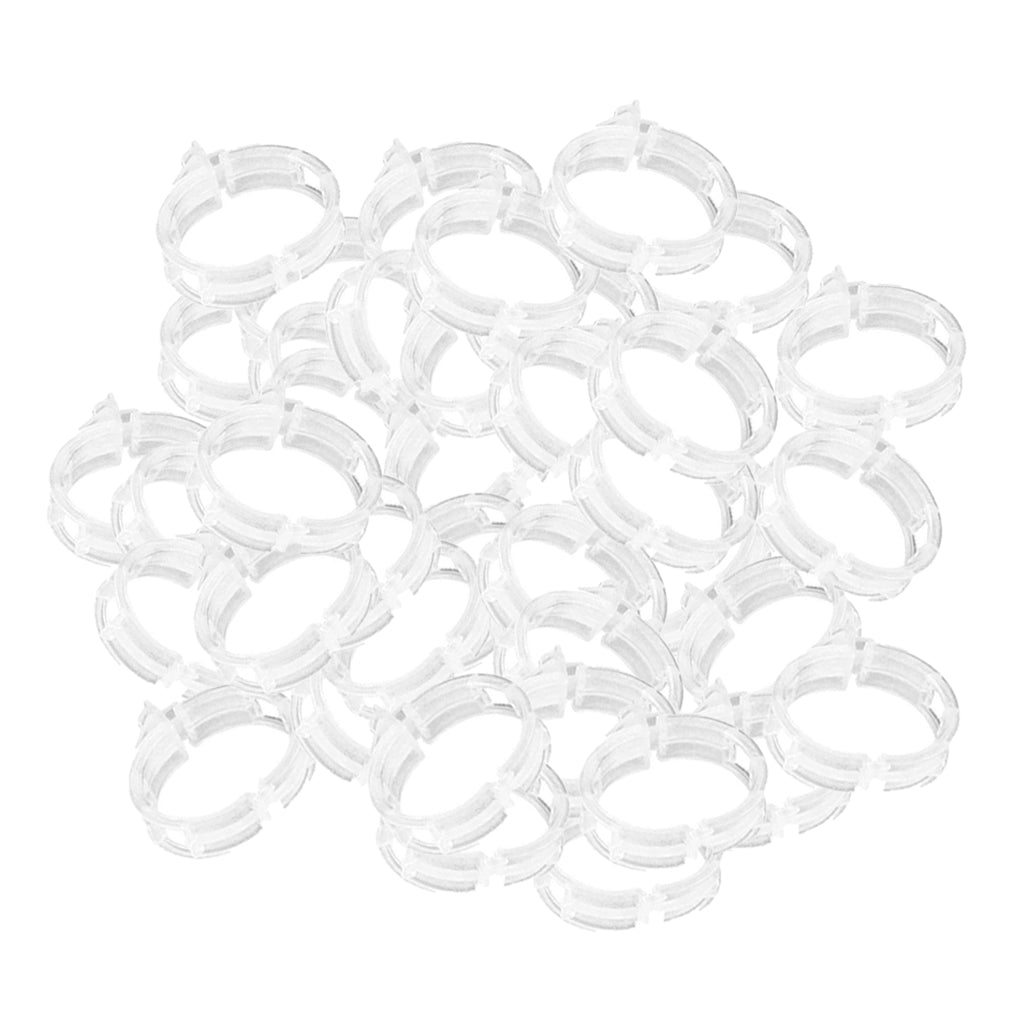 200-Pack Garden Plant Support Clips, Tomato Clips, Plant Ties, Trellis Clips for Securing Plants to Plant