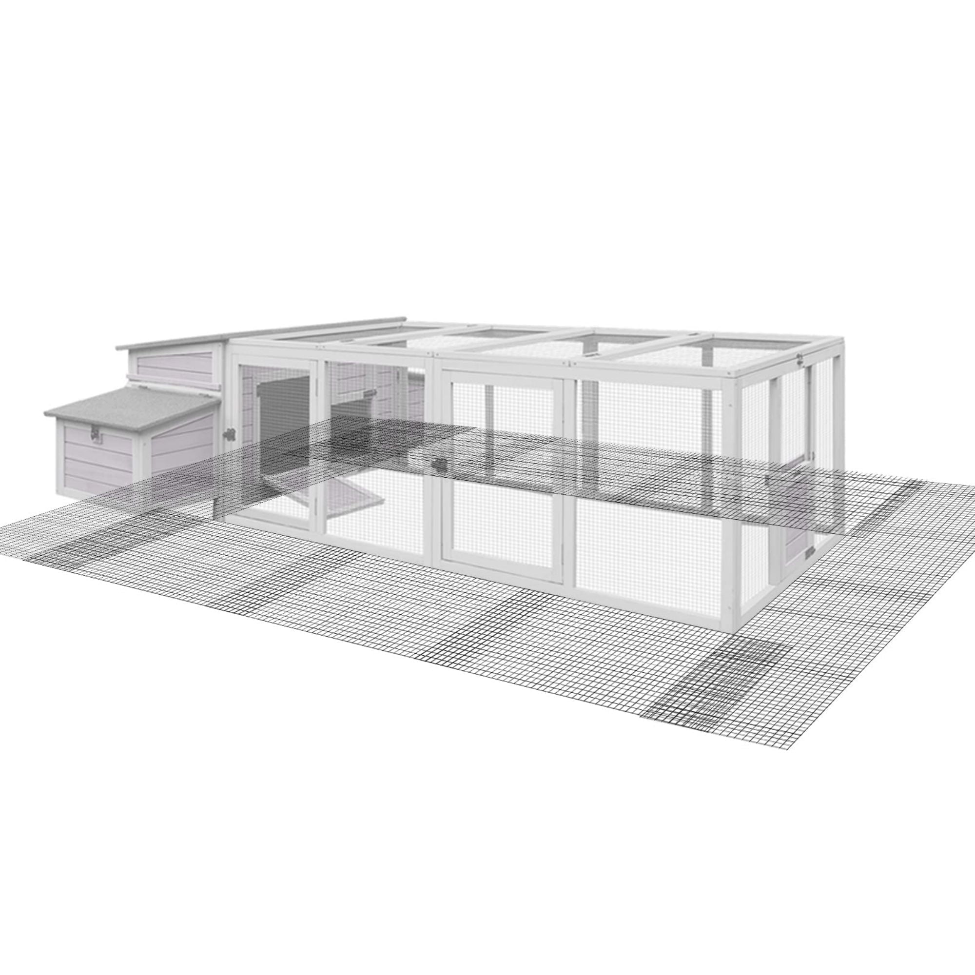 Morgete Chicken Wire Chicken Fence Wire Mesh Netting Cages Animal Barrier Garden Aviary Plant Craft Projects