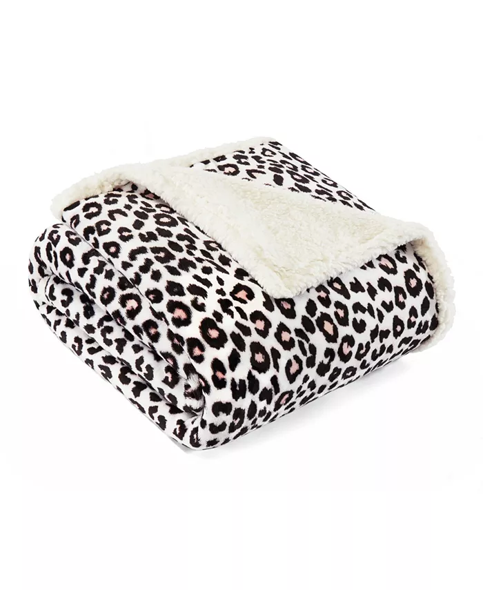 Betsey Johnson Betsey's Leopard Ultra Soft Plush Throw