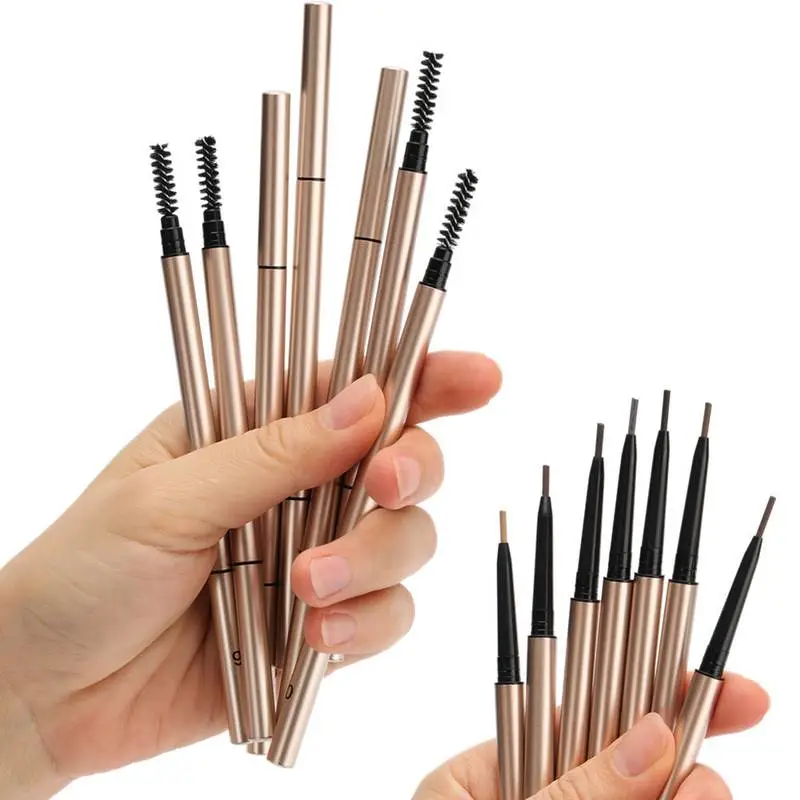 7 Color Vegan Private Label Eyebrow Pencil
