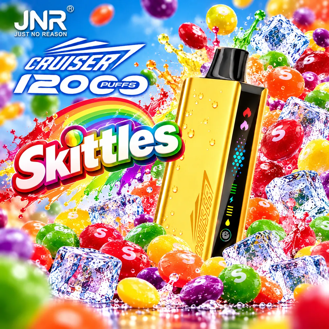 ✨ JNR Cruiser 12000 Puffs – 💛 | 📦 Australian Local Stock · 🚚 Fast Dispatch