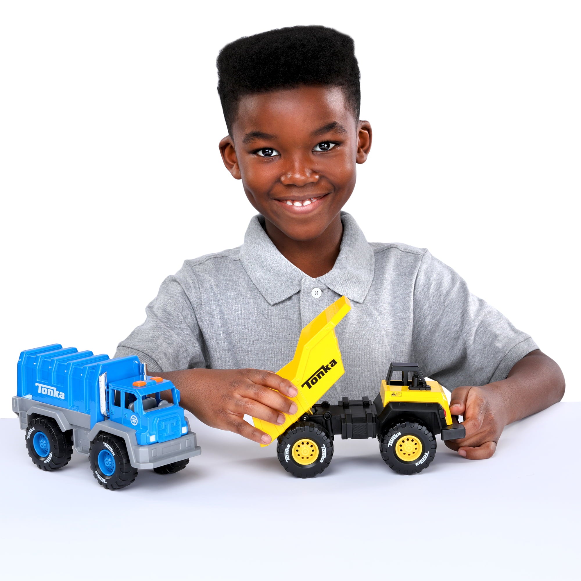 Tonka - Mighty Metal Fleet - Dump Truck - 8