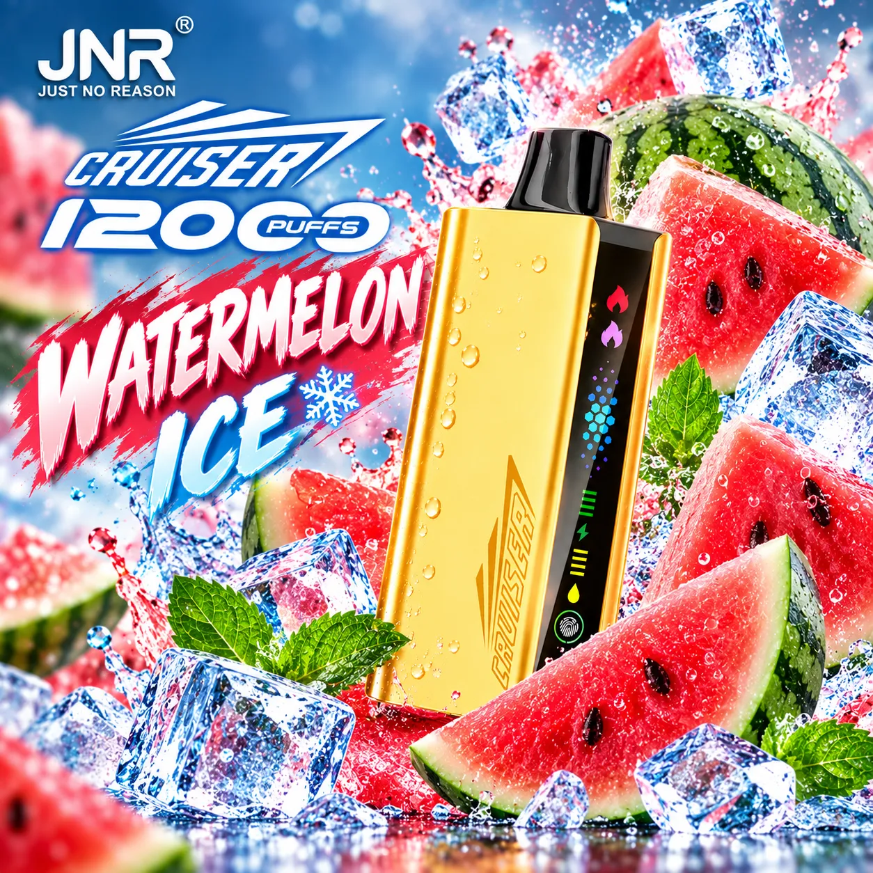 ✨ JNR Cruiser 12000 Puffs – 💛 | 📦 Australian Local Stock · 🚚 Fast Dispatch