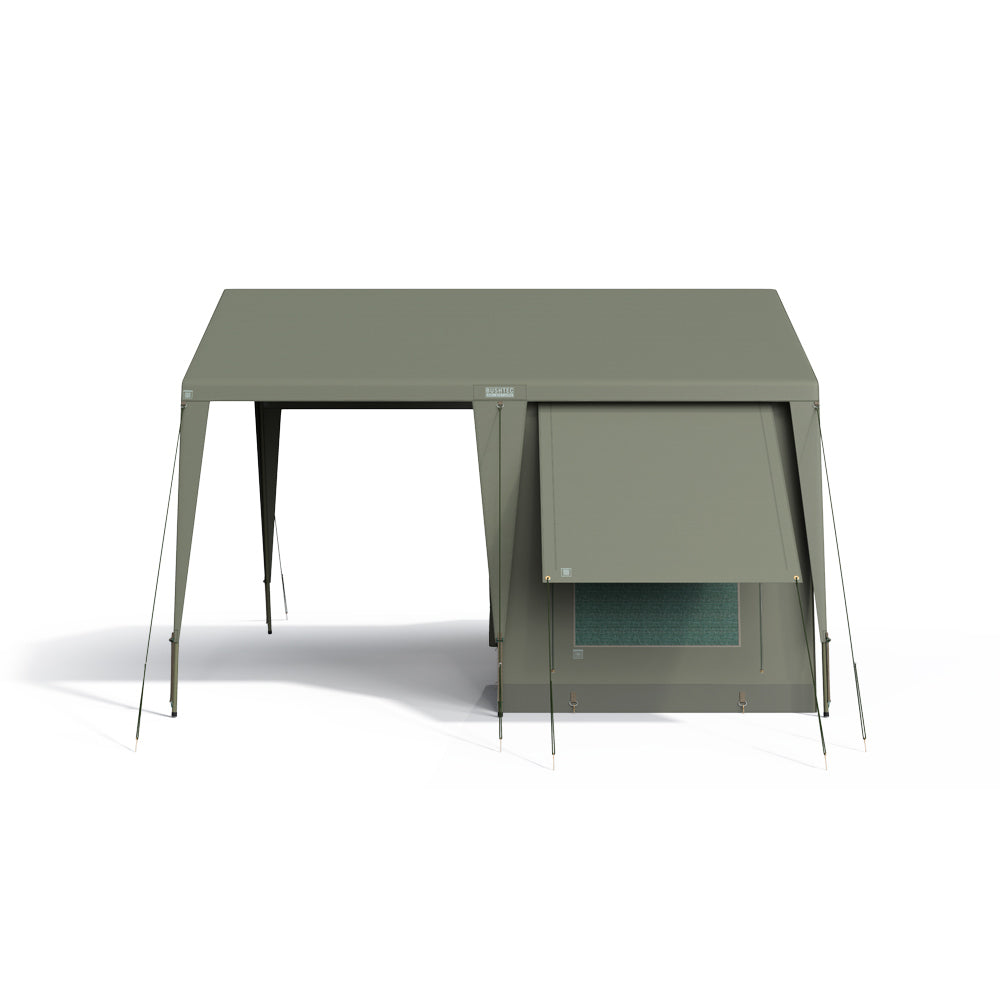 BushTec Delta Zulu 3000 Combo Gazebo with Tent - GOLDGCHA