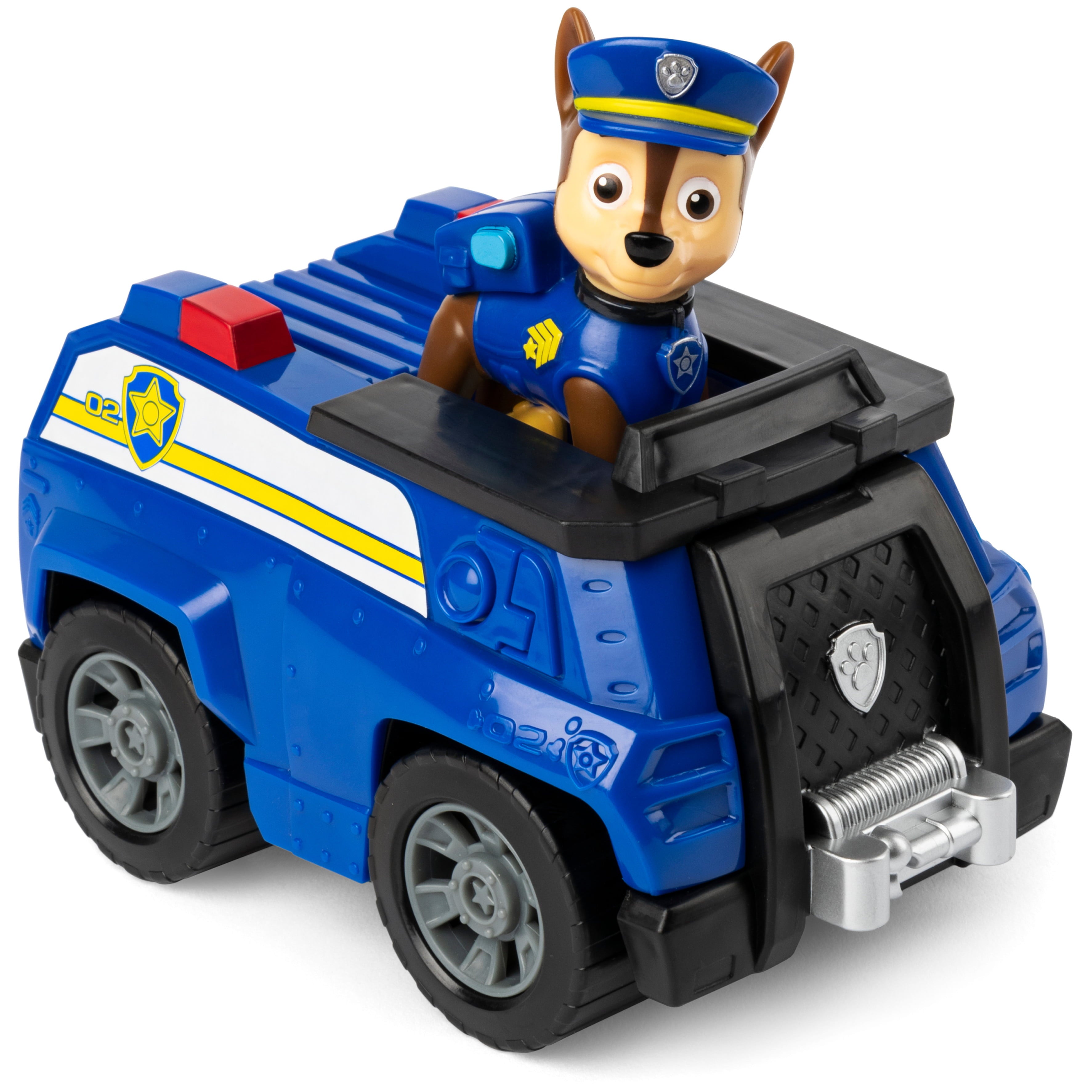 PAW Patrol， Chase’s Patrol Cruiser Vehicle with Collectible Figure