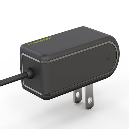 Puregear 60669PG MicroUSB 12W 2.4A Travel Wall Charger Black