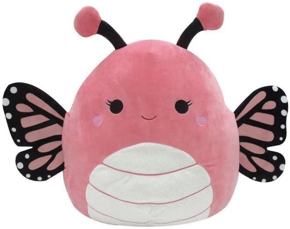 Squishmallows Official Kellytoy 14 Inch Soft Plush Squishy Toy Animals (Andreina Butterfly)